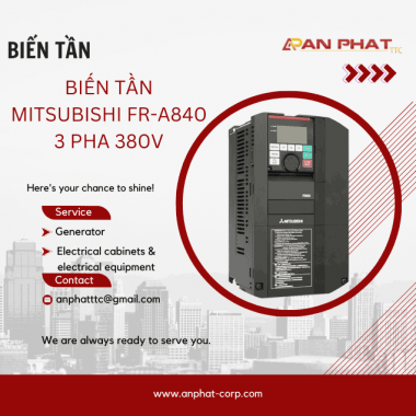 Biến tần Mitsubishi FR-A840 3 Pha 380V