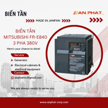 Biến tần Mitsubishi FR-E840 3 Pha 380V