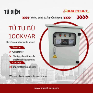 TỦ TỤ BÙ HẠ THẾ 100KVAR