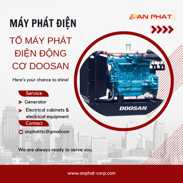 MÁY PHÁT ĐIỆN DOOSAN