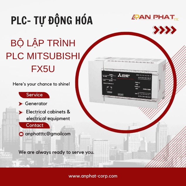 Bộ lập trình PLC Mitsubishi FX5U-64MT/ES